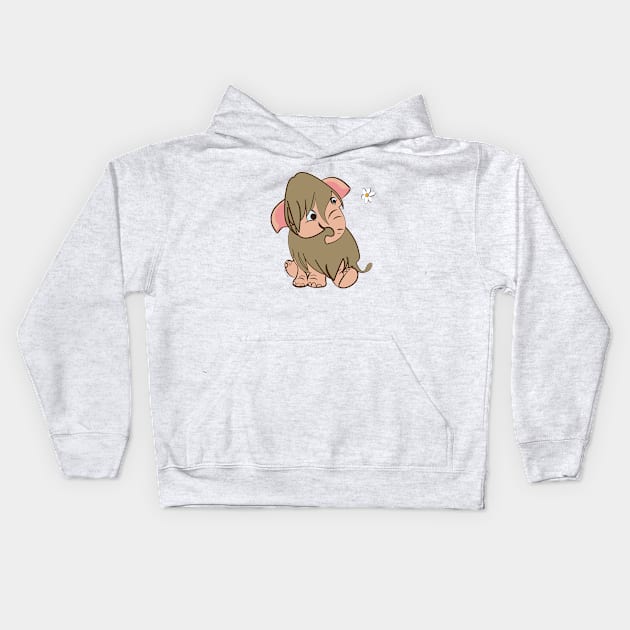 He Mammoth Kids Hoodie by belettelepink